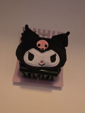Sanrio Kuromi Plush Claw Hair Clip